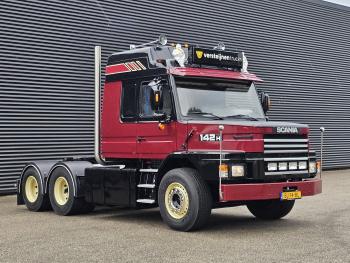 Scania T142.400 V8 / 6x2 BOOGIE  / TORPEDO / HAUBER